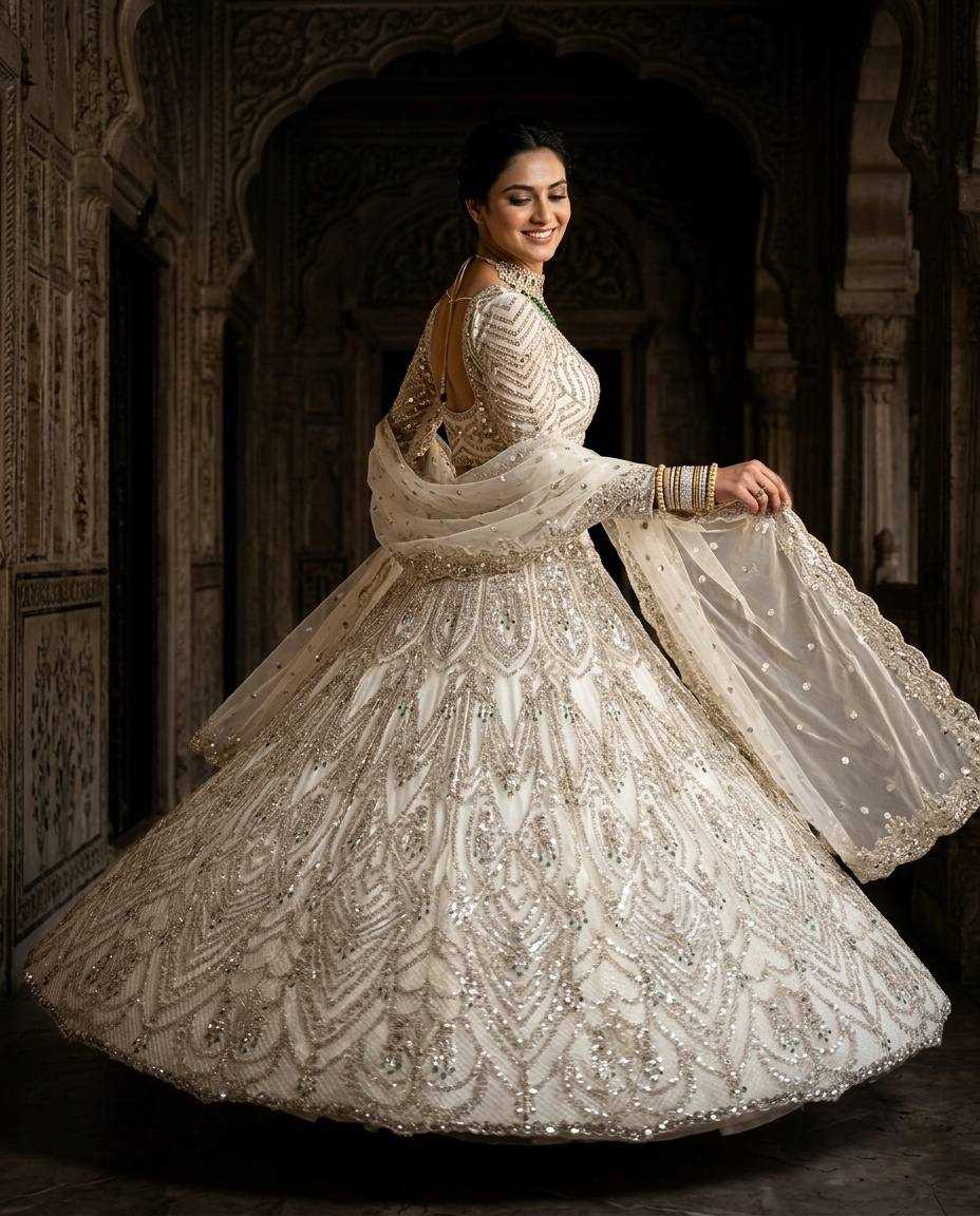 YNF Wholesale Butterfly Net Designer Lehenga  | Surat Manufacturer