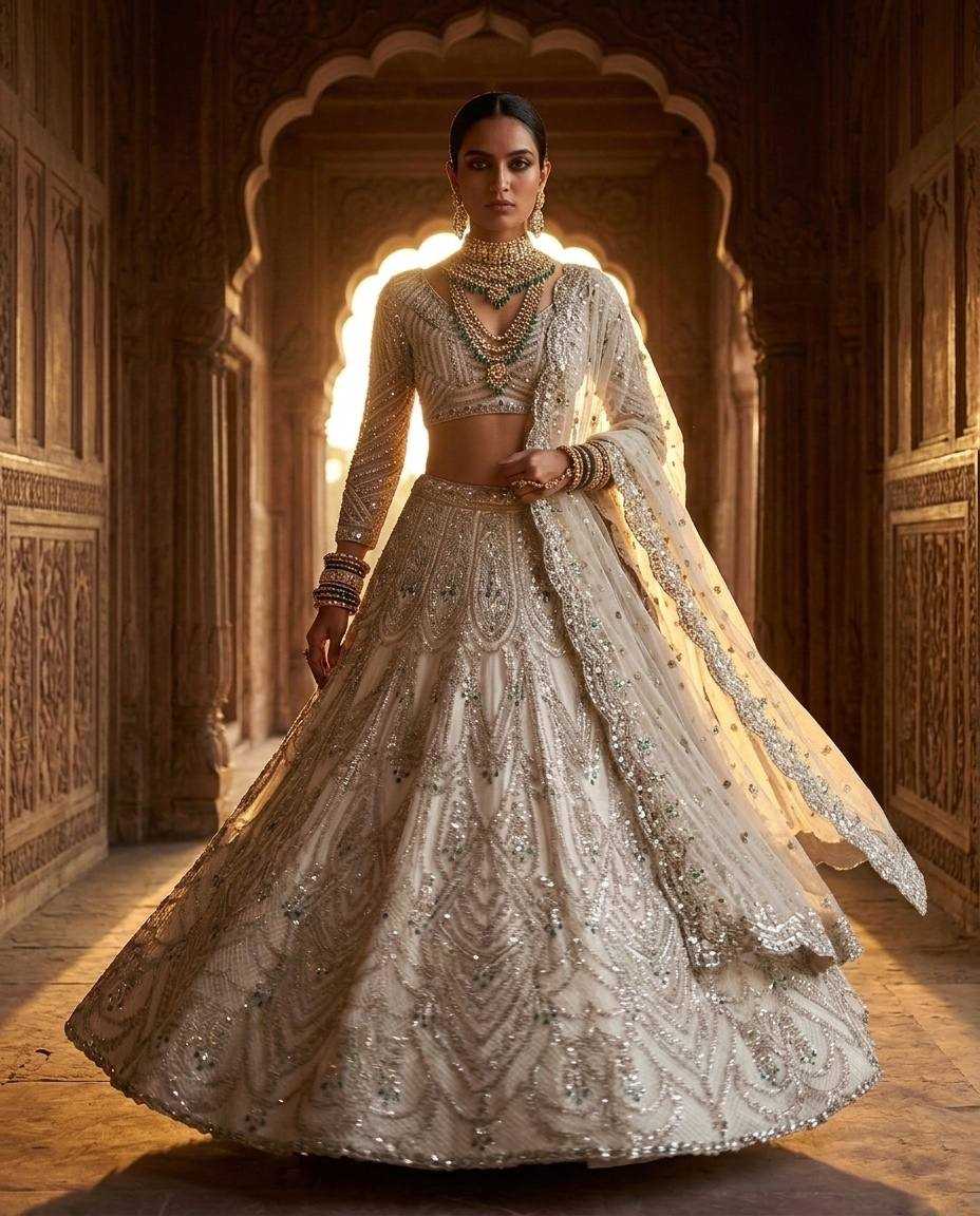 YNF Wholesale Butterfly Net Designer Lehenga  | Surat Manufacturer