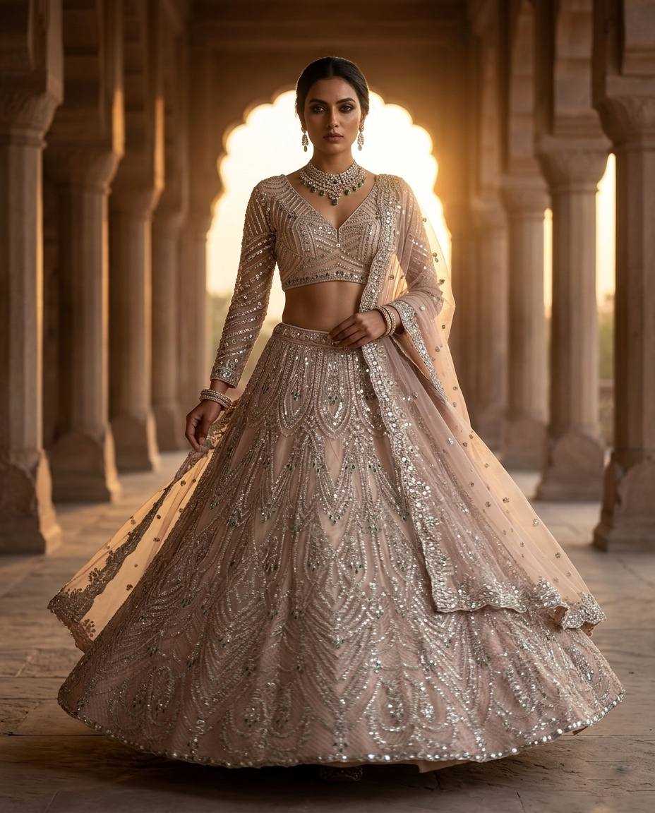 YNF Wholesale Butterfly Net Designer Lehenga  | Surat Manufacturer