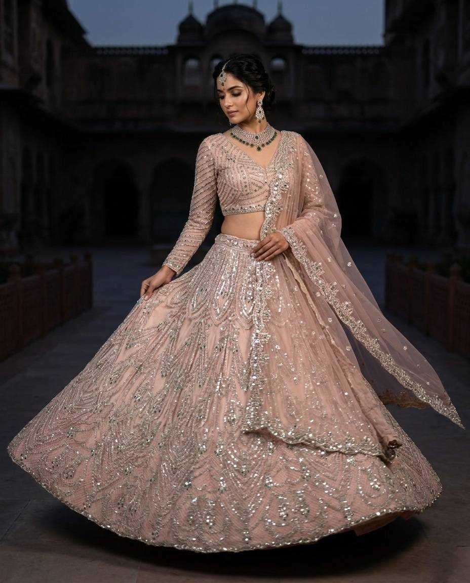 YNF Wholesale Butterfly Net Designer Lehenga  | Surat Manufacturer
