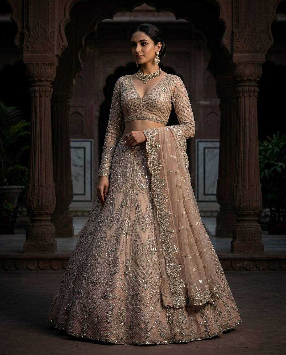YNF Wholesale Butterfly Net Designer Lehenga  | Surat Manufacturer