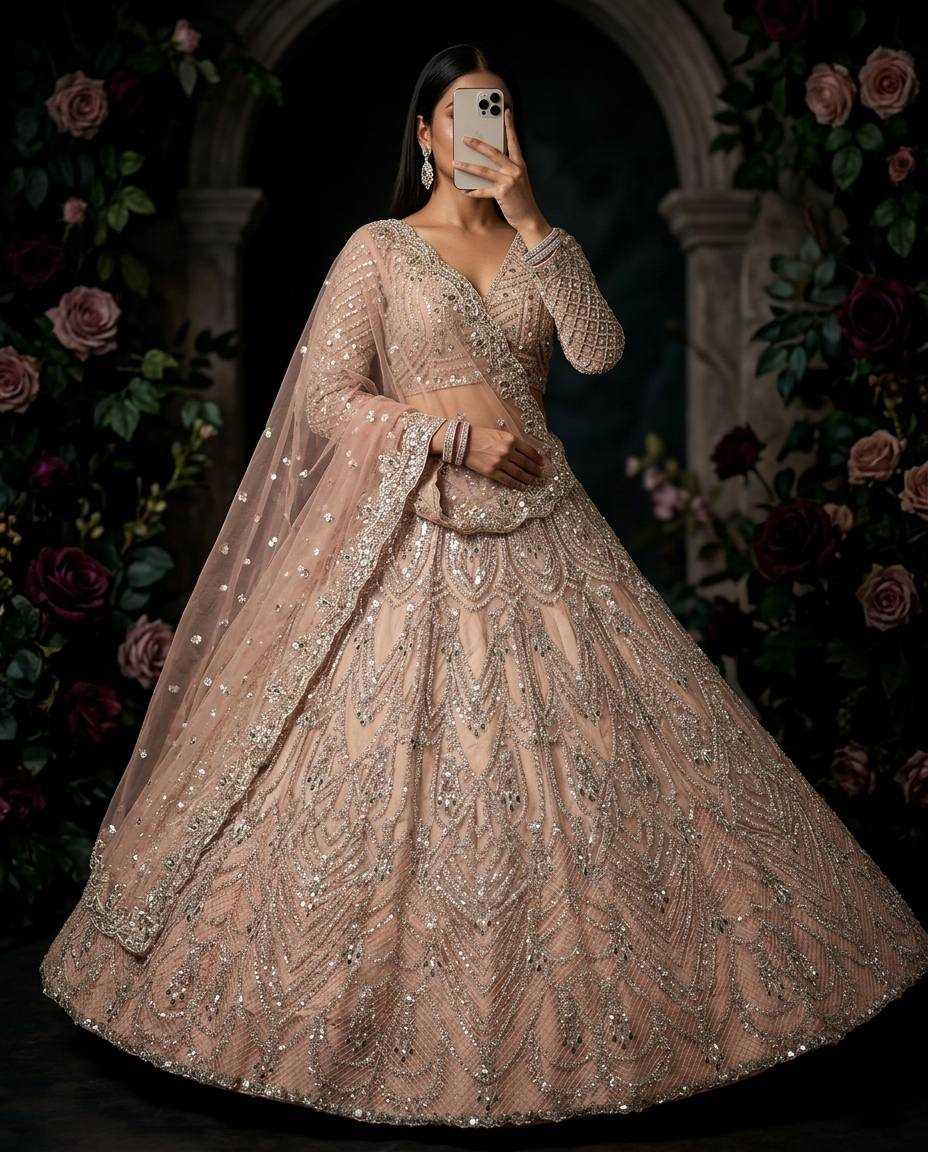 YNF Wholesale Butterfly Net Designer Lehenga  | Surat Manufacturer
