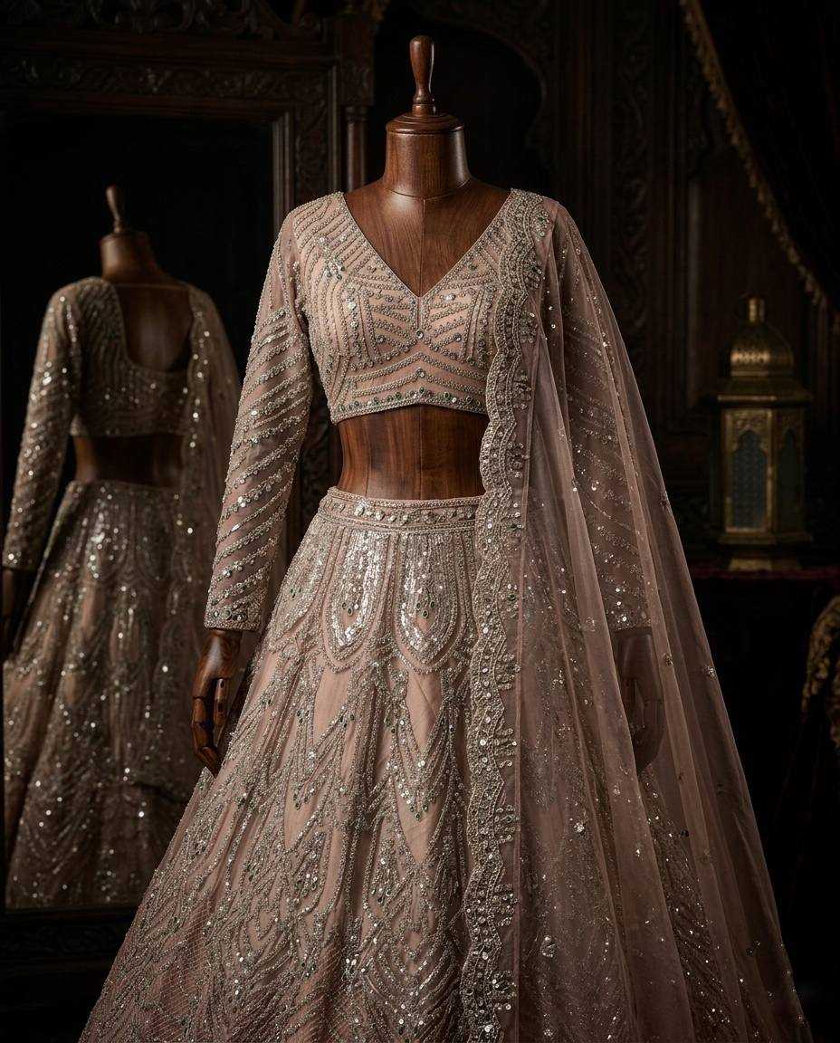 YNF Wholesale Butterfly Net Designer Lehenga  | Surat Manufacturer