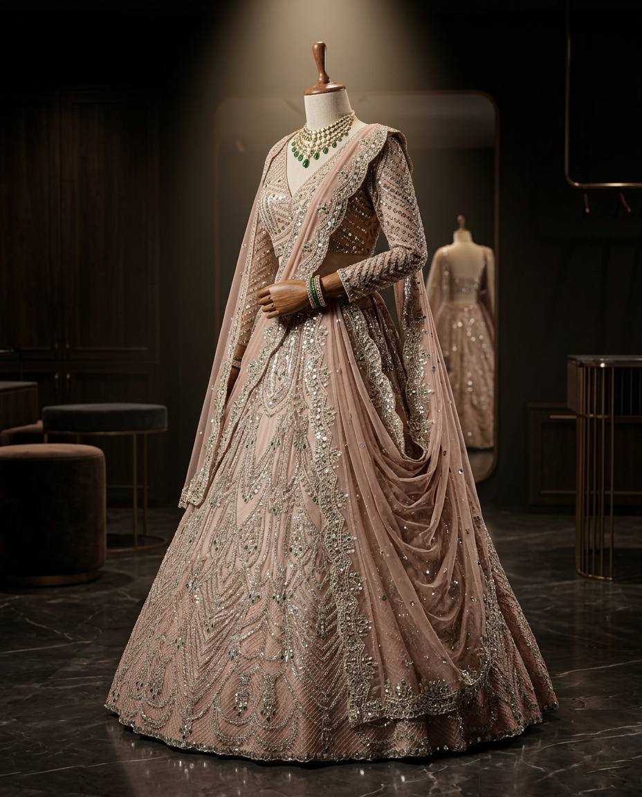 YNF Wholesale Butterfly Net Designer Lehenga  | Surat Manufacturer