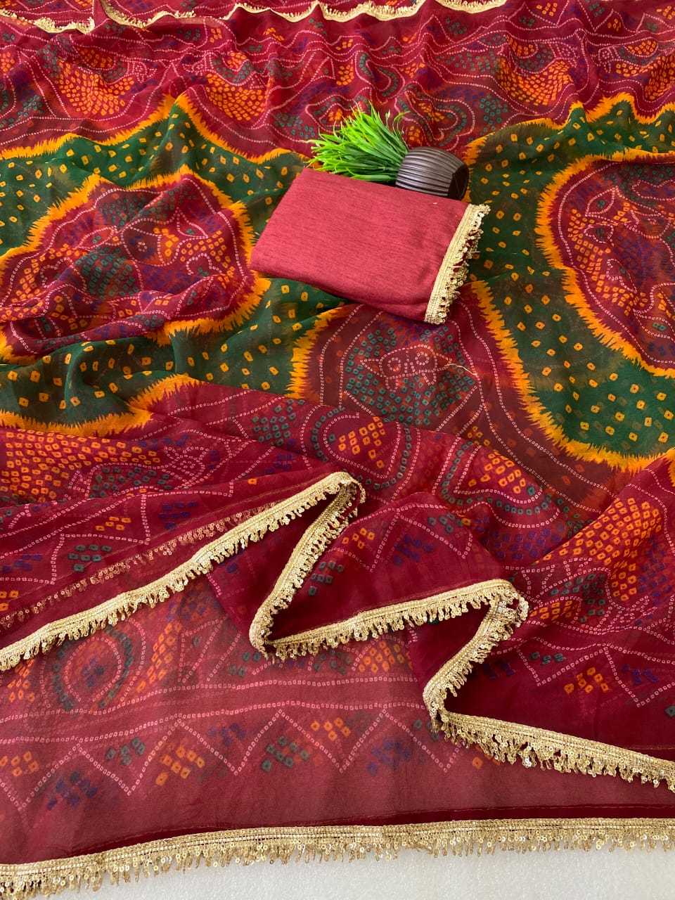 YNF Wholesale Chiffon Fancy Sarees  | Surat Manufacturer