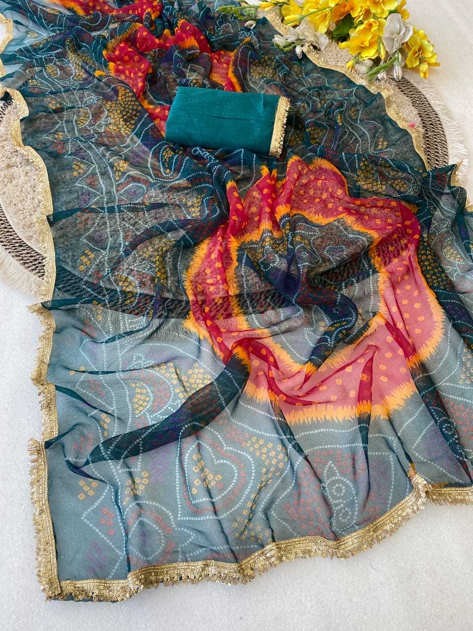 YNF Wholesale Chiffon Fancy Sarees  | Surat Manufacturer