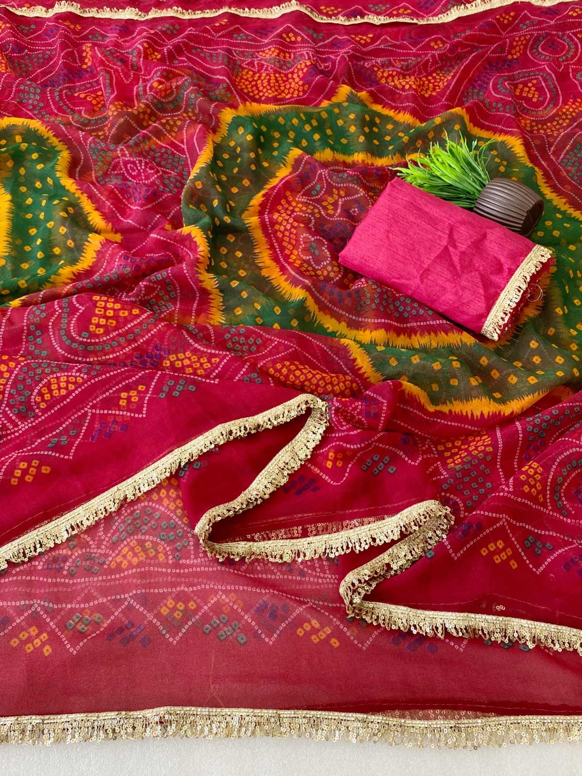 YNF Wholesale Chiffon Fancy Sarees  | Surat Manufacturer