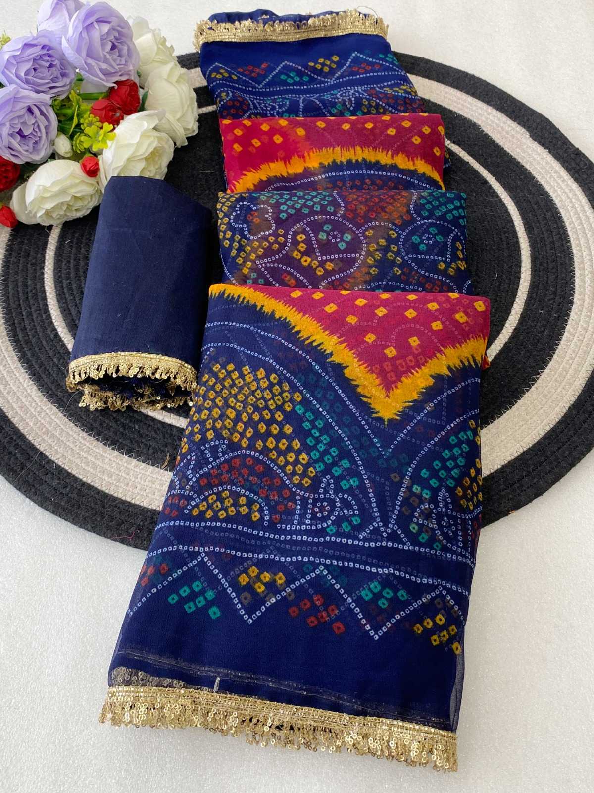 YNF Wholesale Chiffon Fancy Sarees  | Surat Manufacturer
