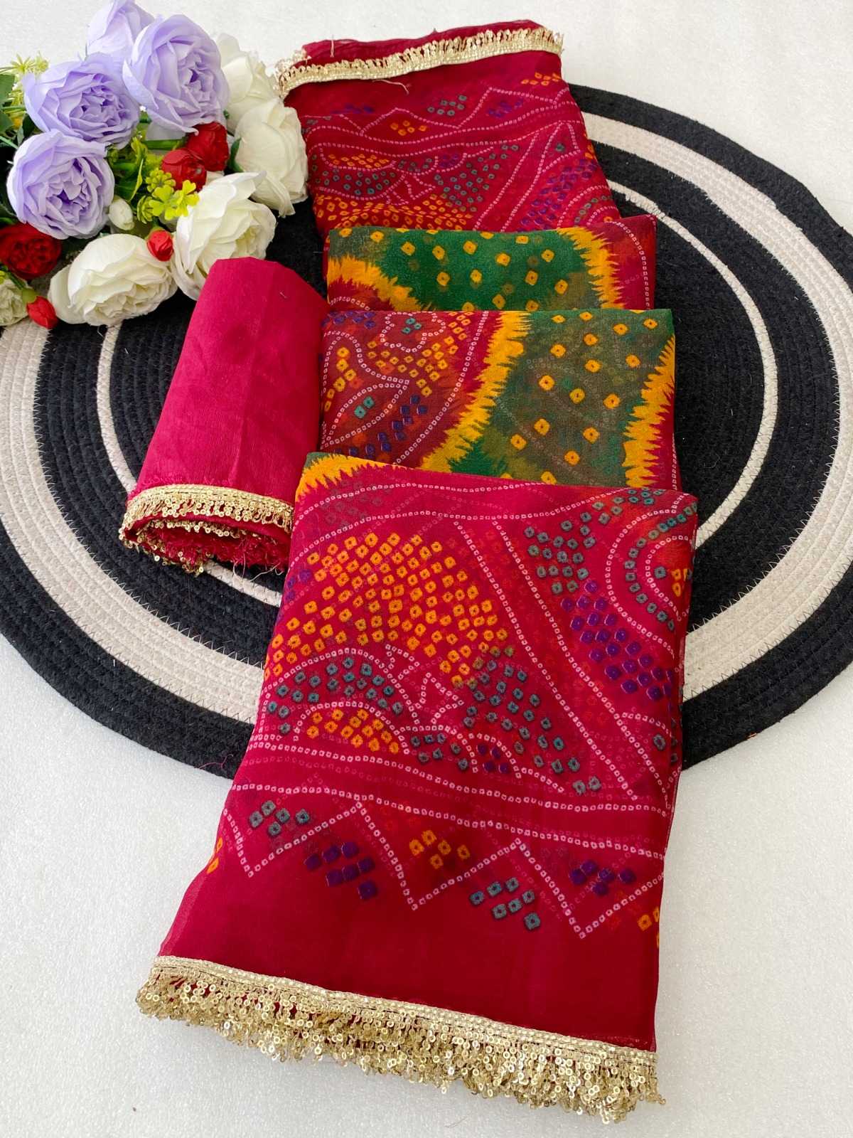 YNF Wholesale Chiffon Fancy Sarees  | Surat Manufacturer