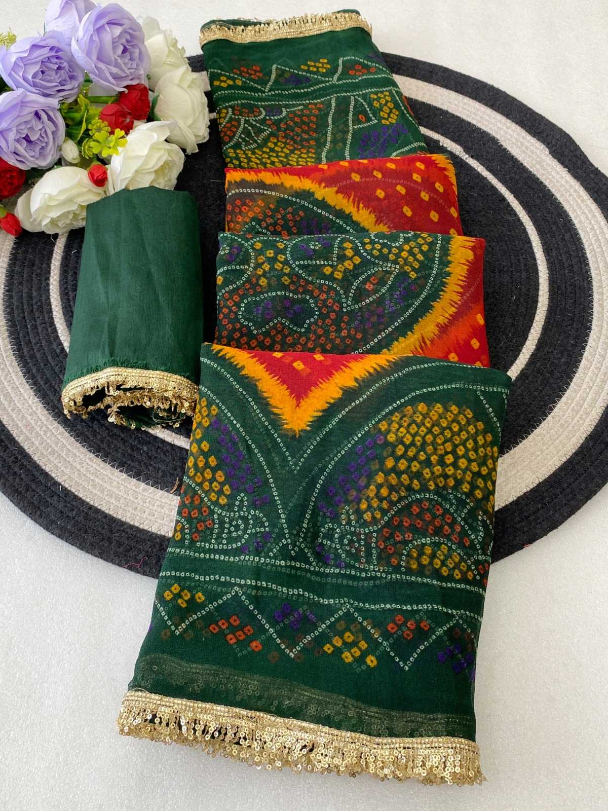YNF Wholesale Chiffon Fancy Sarees  | Surat Manufacturer