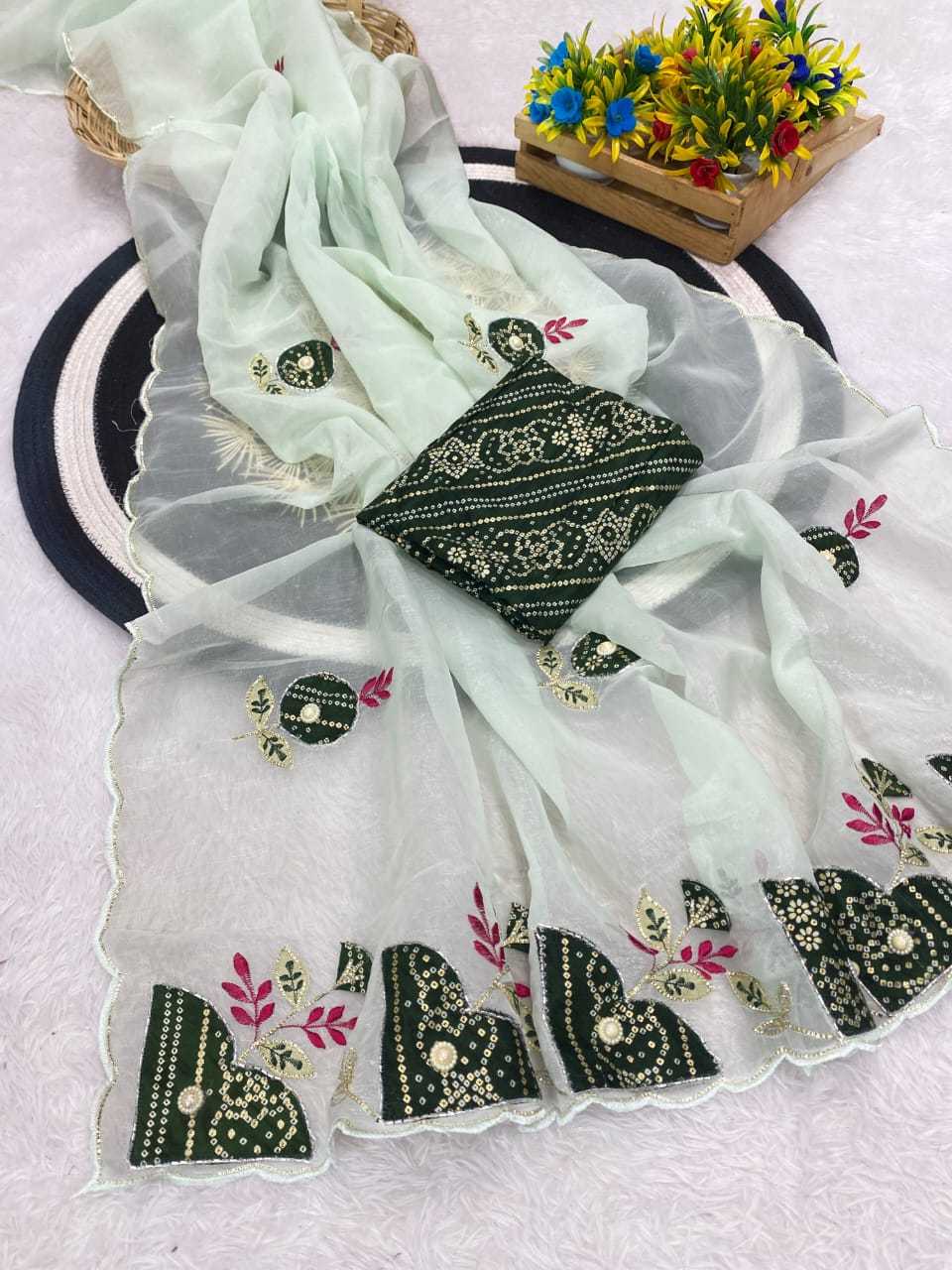 YNF Wholesale Chiffon Party Wear Sarees  | Surat Manufacturer