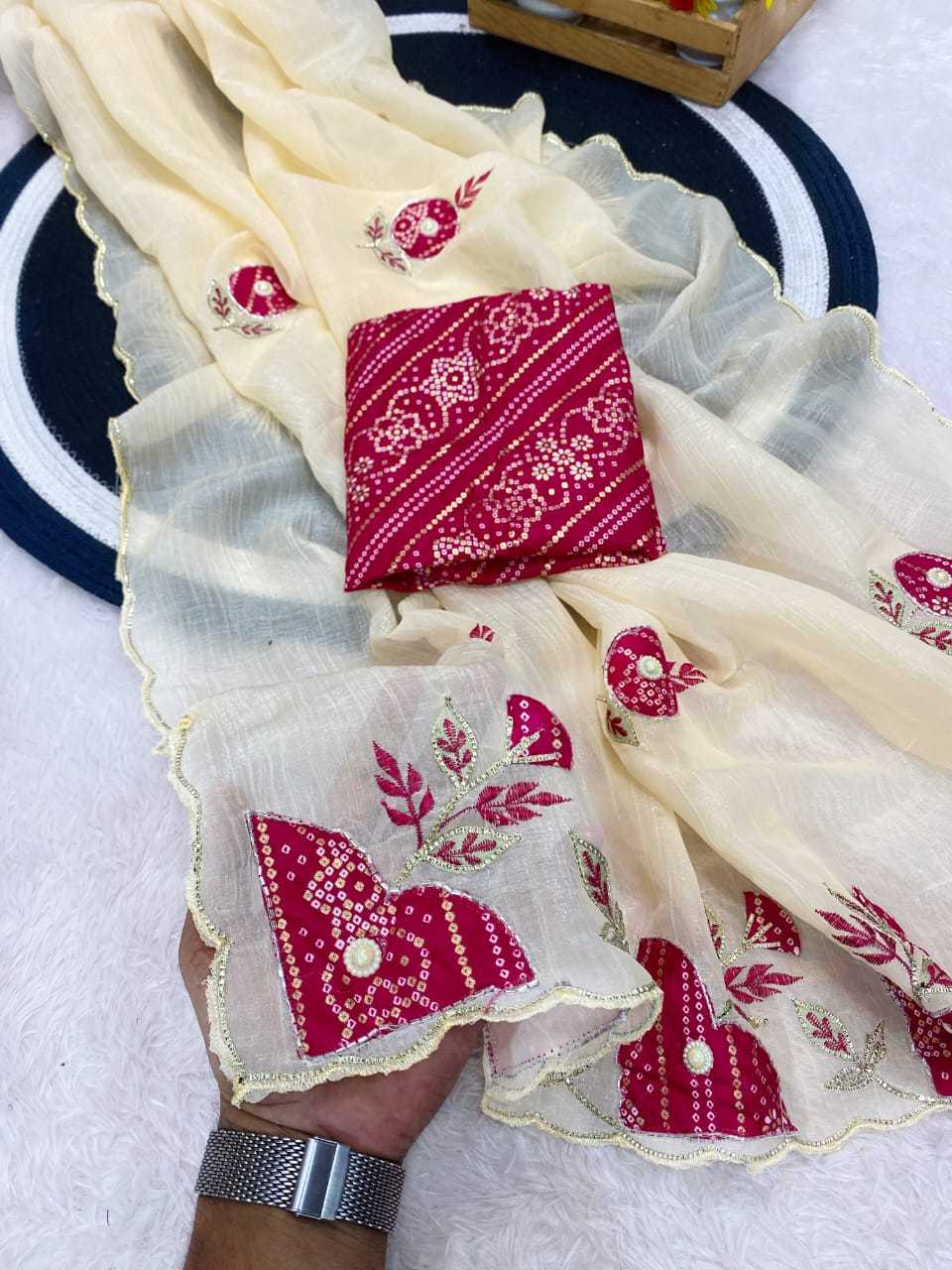 YNF Wholesale Chiffon Party Wear Sarees  | Surat Manufacturer