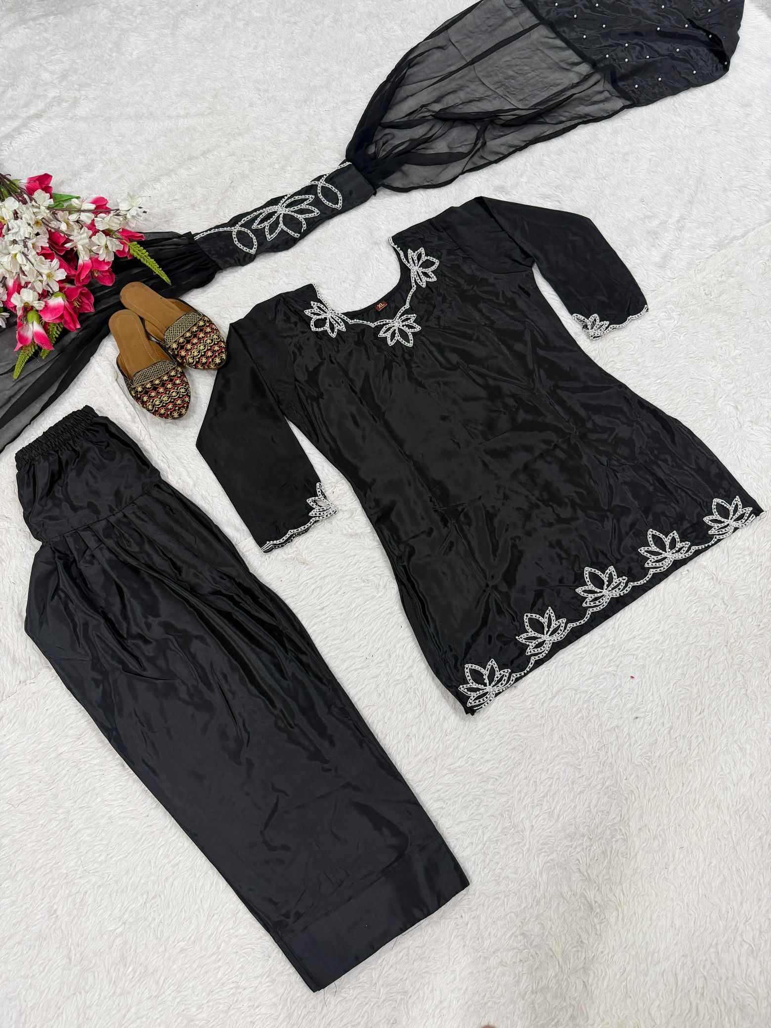 YNF Wholesale Crepe Embroidery Suits  | Surat Manufacturer