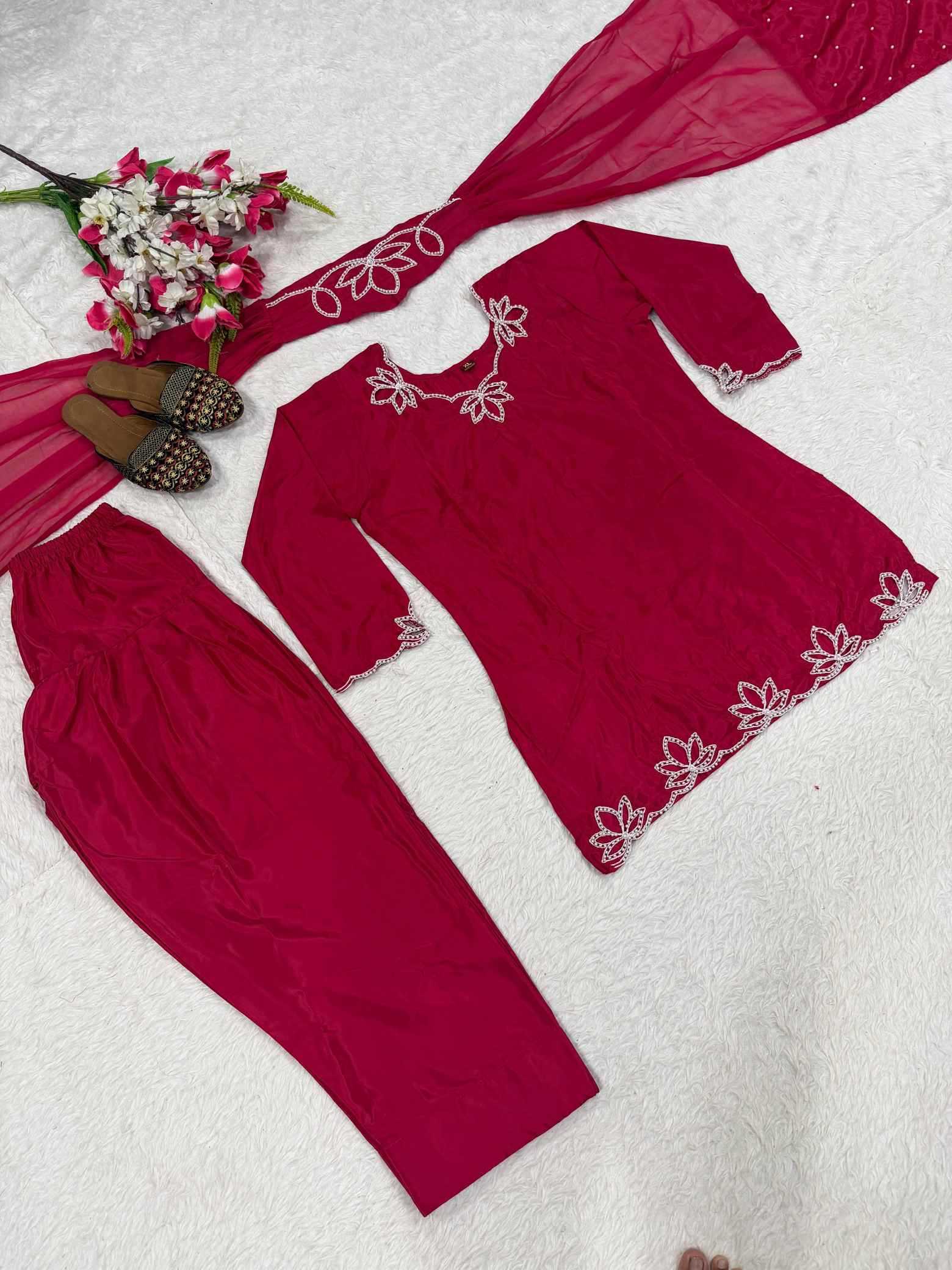 YNF Wholesale Crepe Embroidery Suits  | Surat Manufacturer