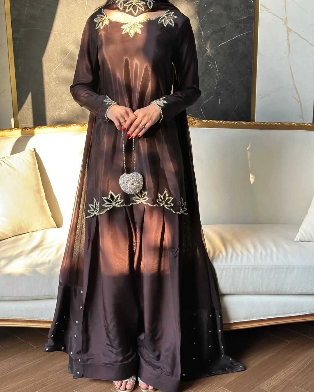 YNF Wholesale Crepe Embroidery Suits  | Surat Manufacturer