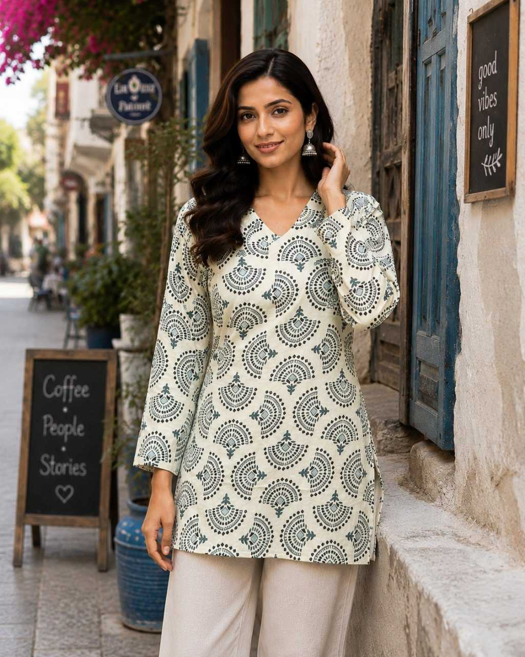 YNF Wholesale Cotton Short Kurtis  | Surat Manufacturer
