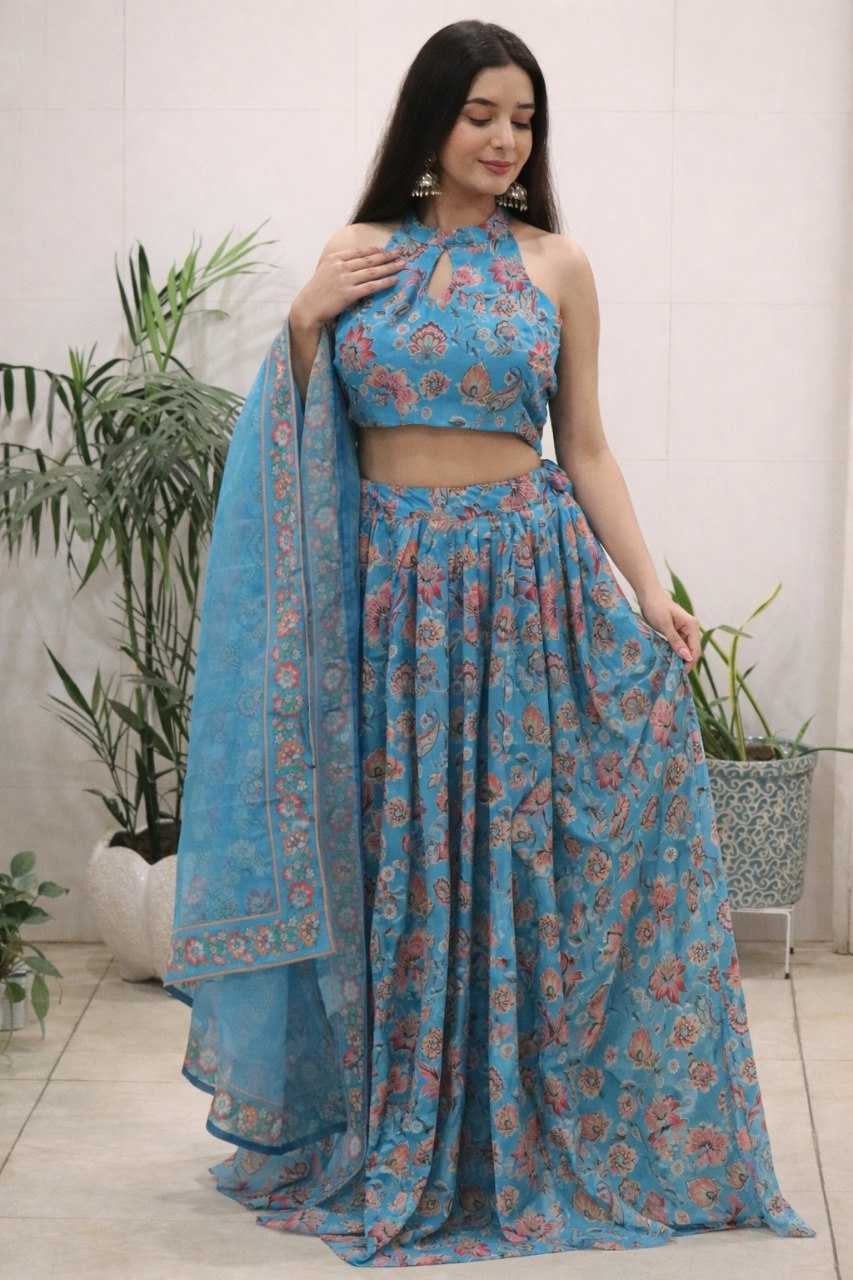YNF Wholesale Organza Fancy Lehenga  | Surat Manufacturer