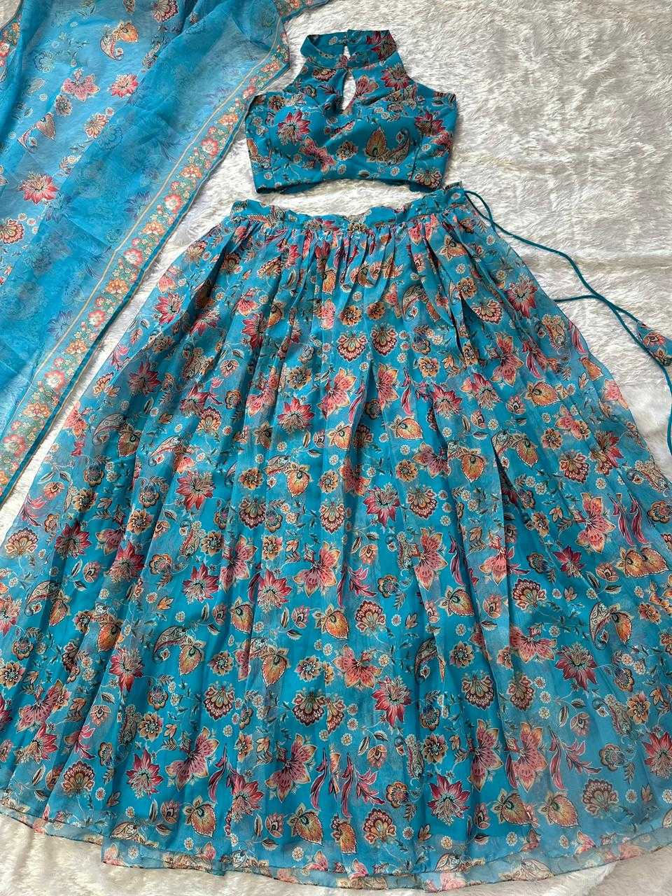YNF Wholesale Organza Fancy Lehenga  | Surat Manufacturer