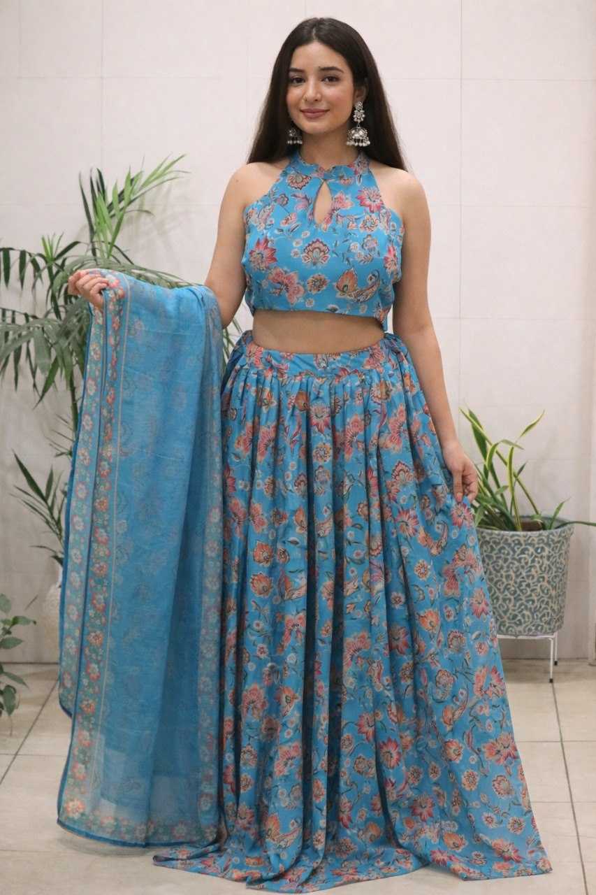YNF Wholesale Organza Fancy Lehenga  | Surat Manufacturer