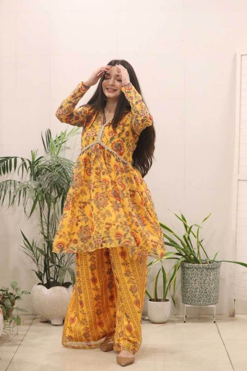 YNF Wholesale Organza Casual Kurtis  | Surat Manufacturer