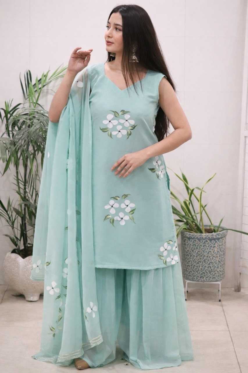 YNF Wholesale Faux Georgette Casual Kurtis  | Surat Manufacturer