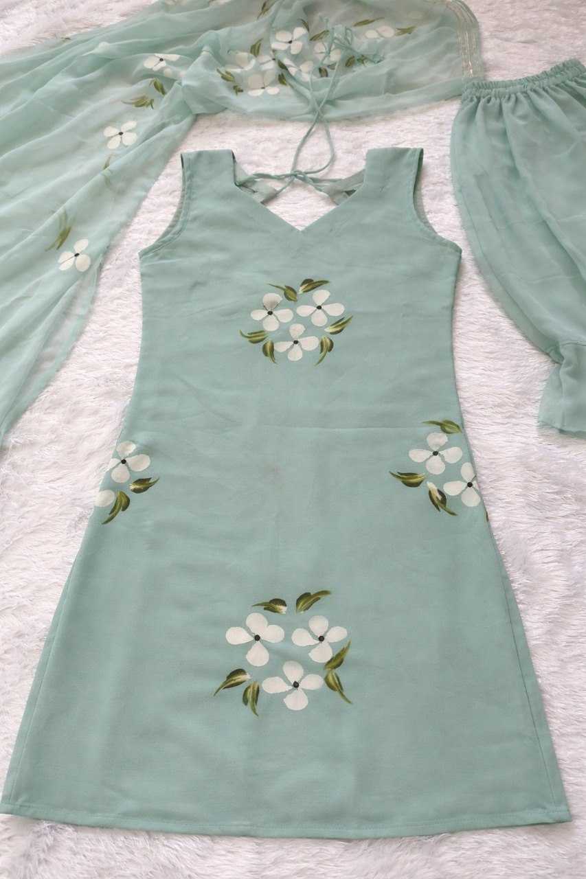 YNF Wholesale Faux Georgette Casual Kurtis  | Surat Manufacturer