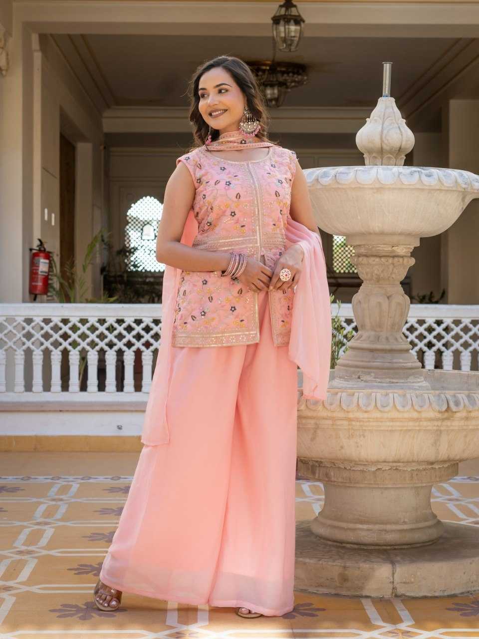 YNF Wholesale Georgette Casual Kurtis  | Surat Manufacturer
