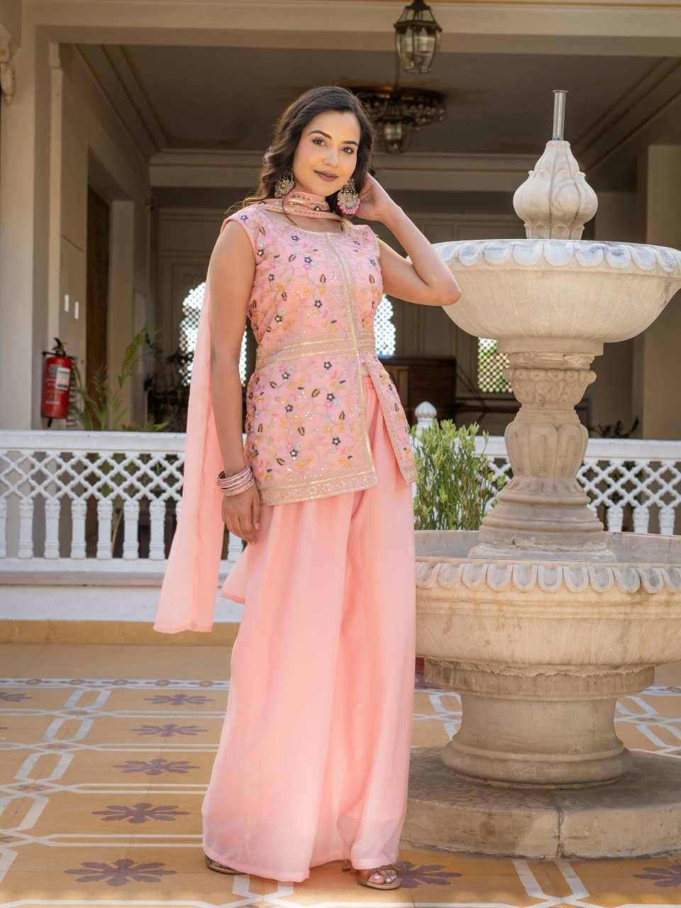 YNF Wholesale Georgette Casual Kurtis  | Surat Manufacturer