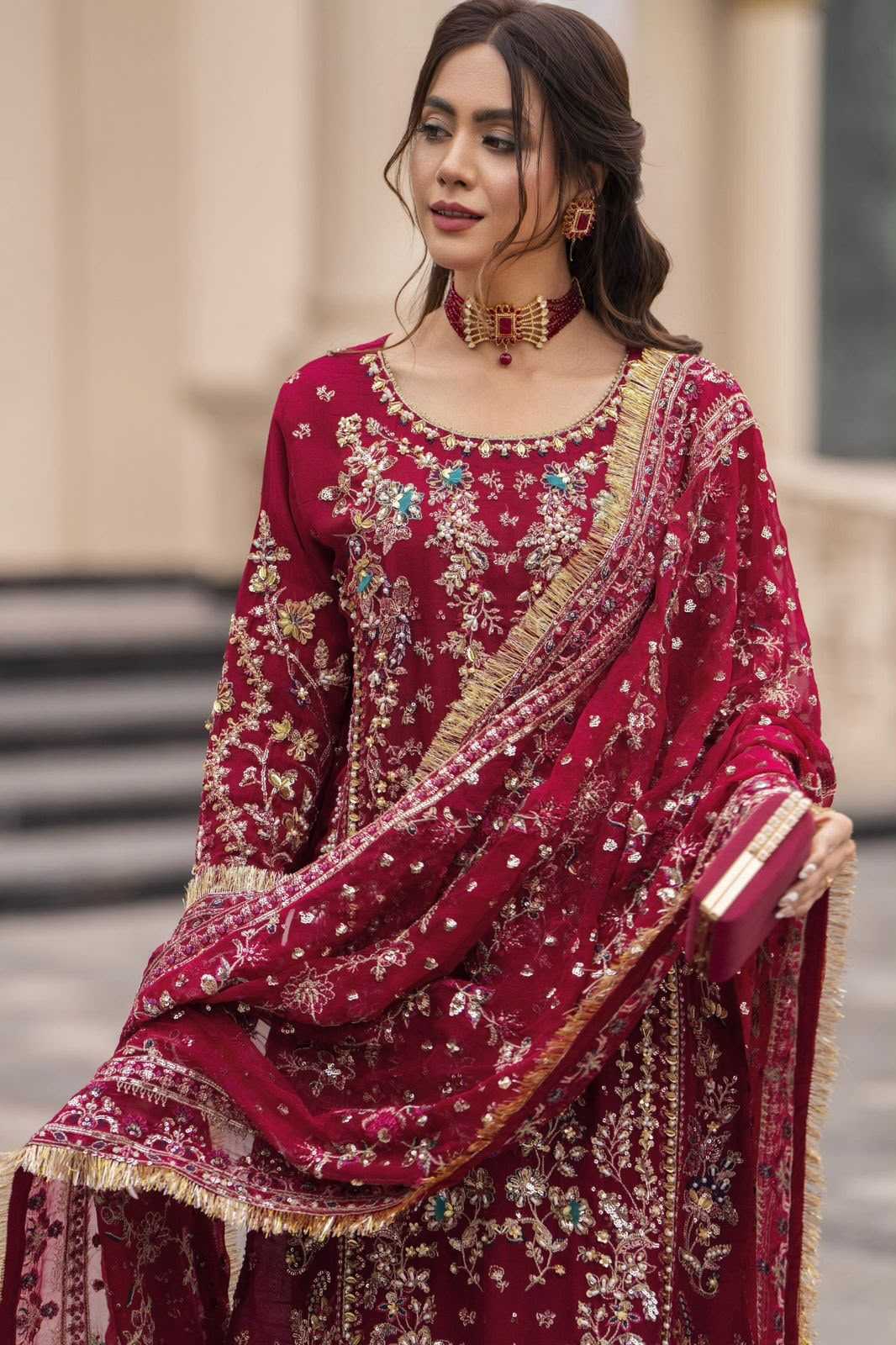 YNF Wholesale Georgette Indo Western Dresses  | Surat Manufacturer