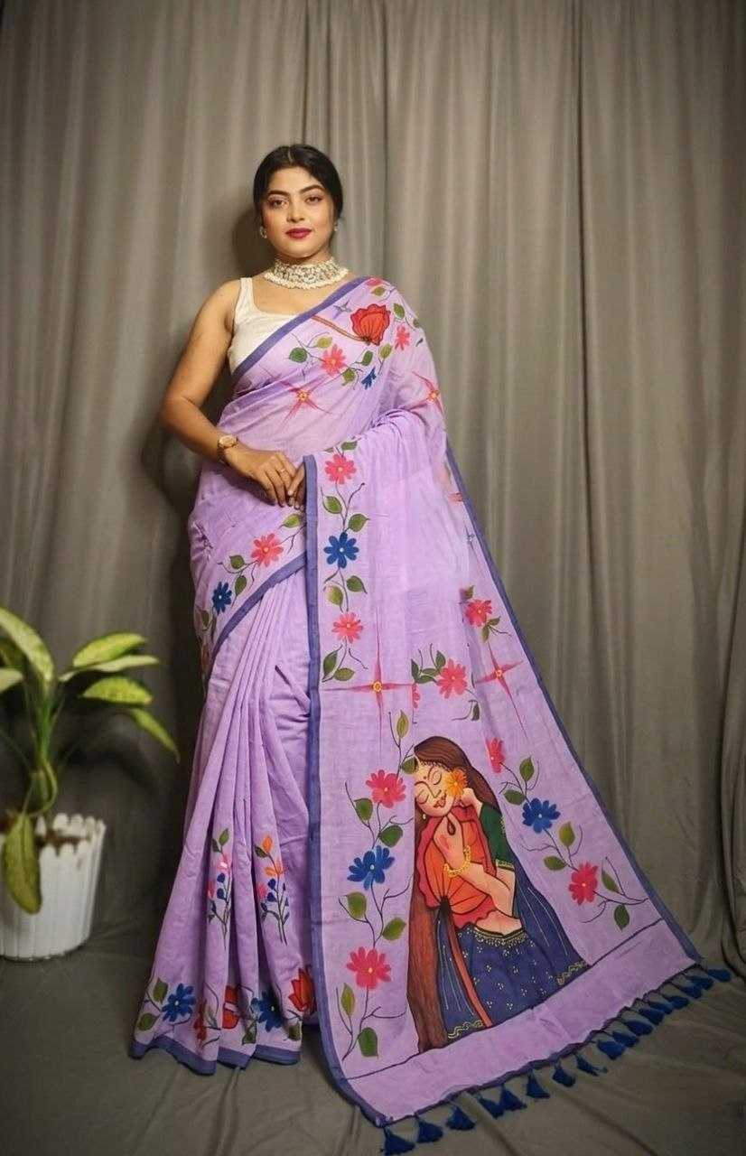 YNF Wholesale Cotton Designer Sarees  | Surat Manufacturer