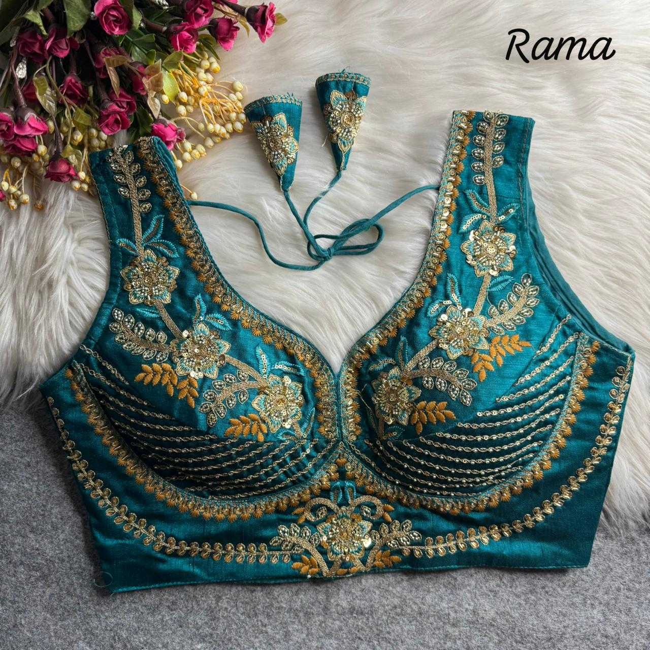YNF Wholesale Italian Silk Party Wear Blouse  | Surat Manufacturer