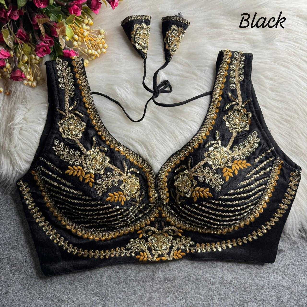 YNF Wholesale Italian Silk Party Wear Blouse  | Surat Manufacturer