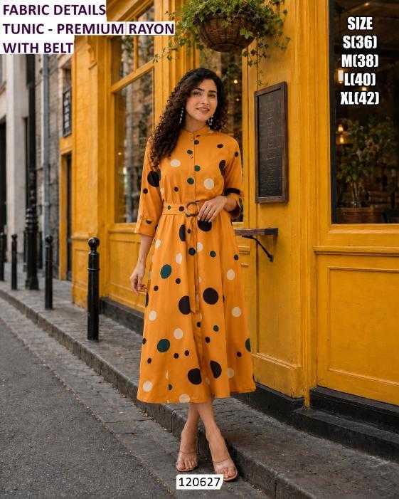 YNF Wholesale Rayon Casual Dresses  | Surat Manufacturer