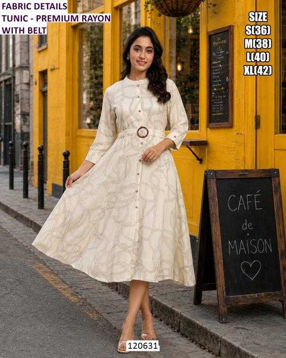 YNF Wholesale Rayon Casual Dresses  | Surat Manufacturer
