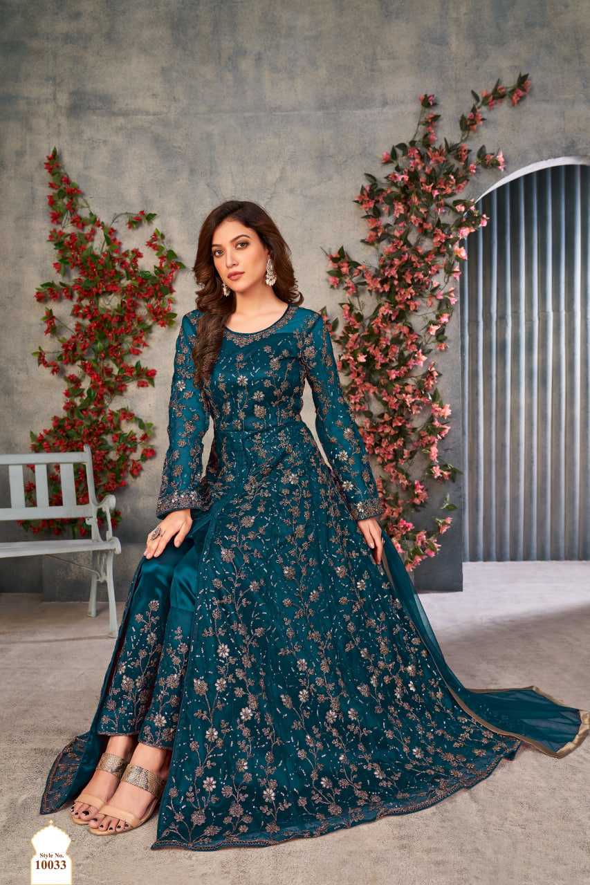 YNF Wholesale Net Net Gowns  | Surat Manufacturer