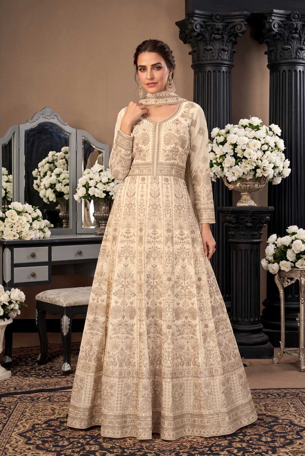 YNF Wholesale Premium Georgette Georgette Suit  | Surat Manufacturer