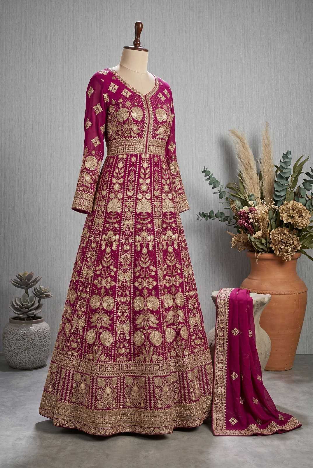 YNF Wholesale Premium Georgette Georgette Suit  | Surat Manufacturer