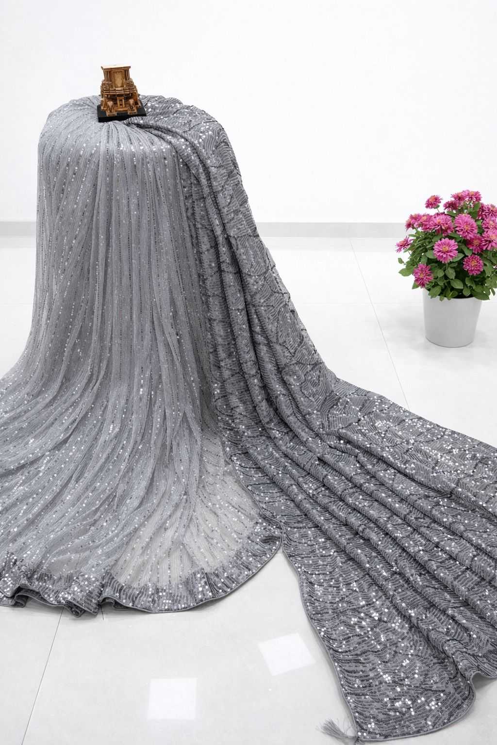YNF Wholesale Imported Party Wear Sarees  | Surat Manufacturer
