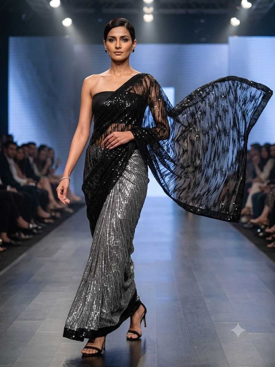 YNF Wholesale Imported Party Wear Sarees  | Surat Manufacturer