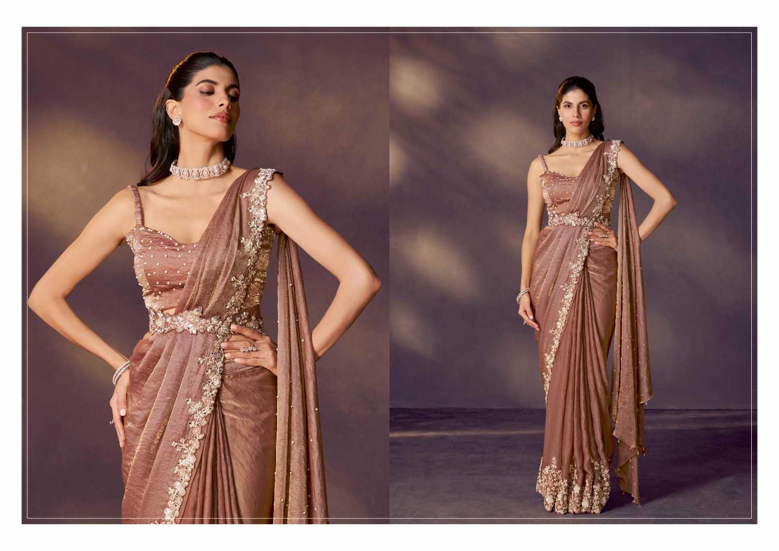 YNF Wholesale Silk Sequin Sarees  | Surat Manufacturer