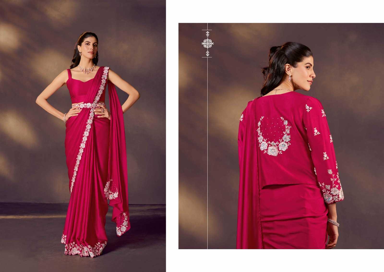 YNF Wholesale Silk Sequin Sarees  | Surat Manufacturer
