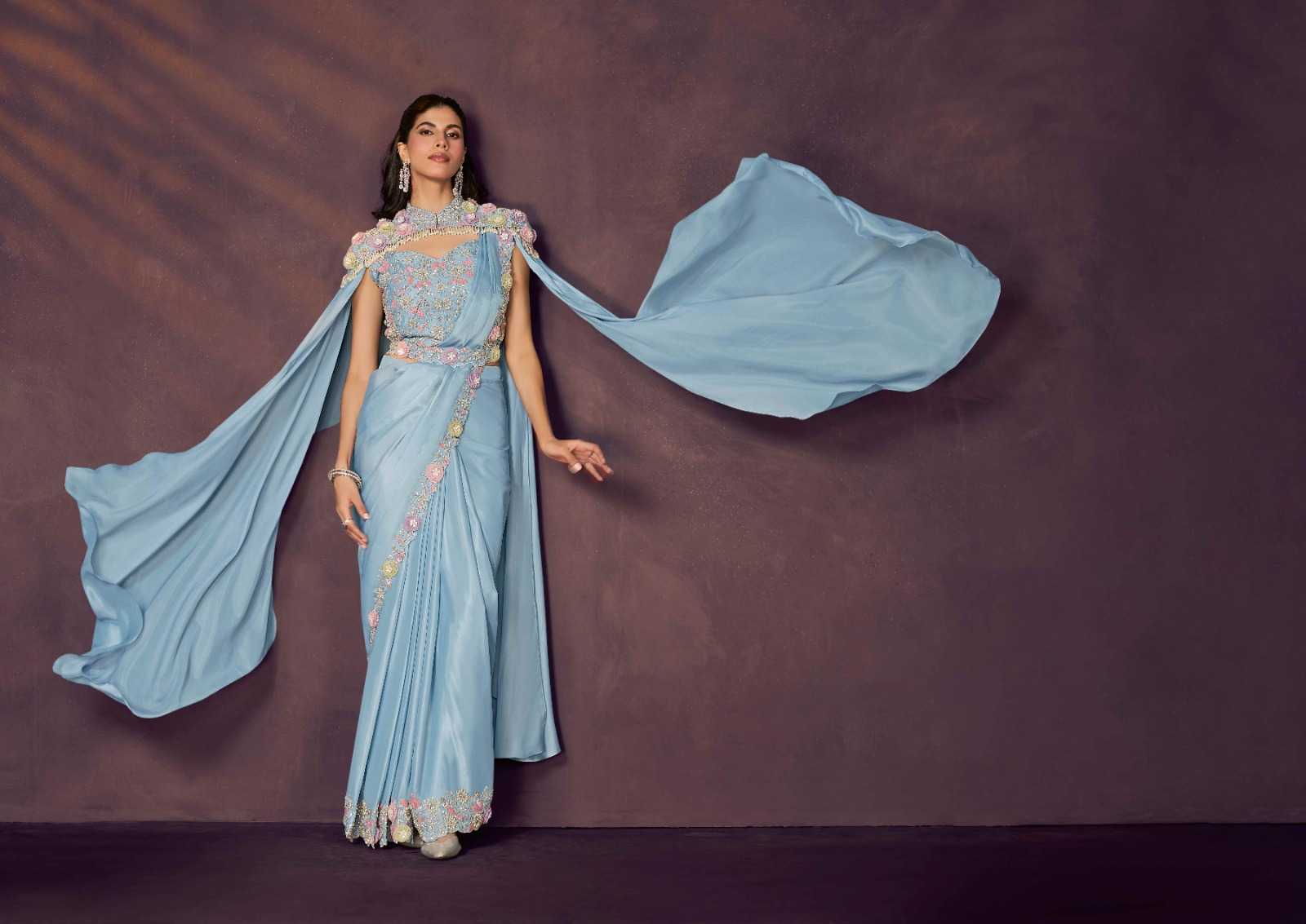 YNF Wholesale Silk Sequin Sarees  | Surat Manufacturer