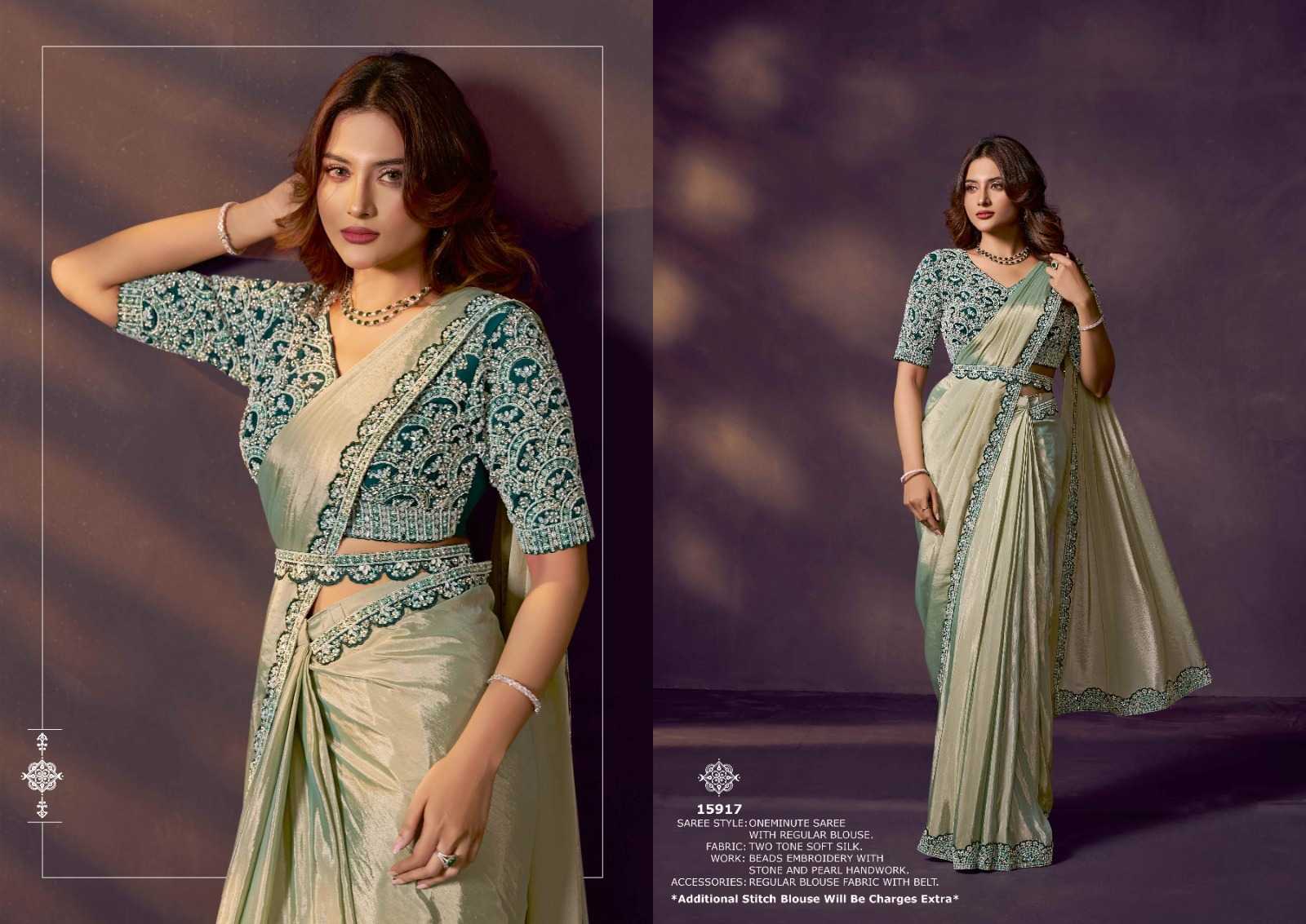 YNF Wholesale Tissue Silk Tissue Silk Saree  | Surat Manufacturer
