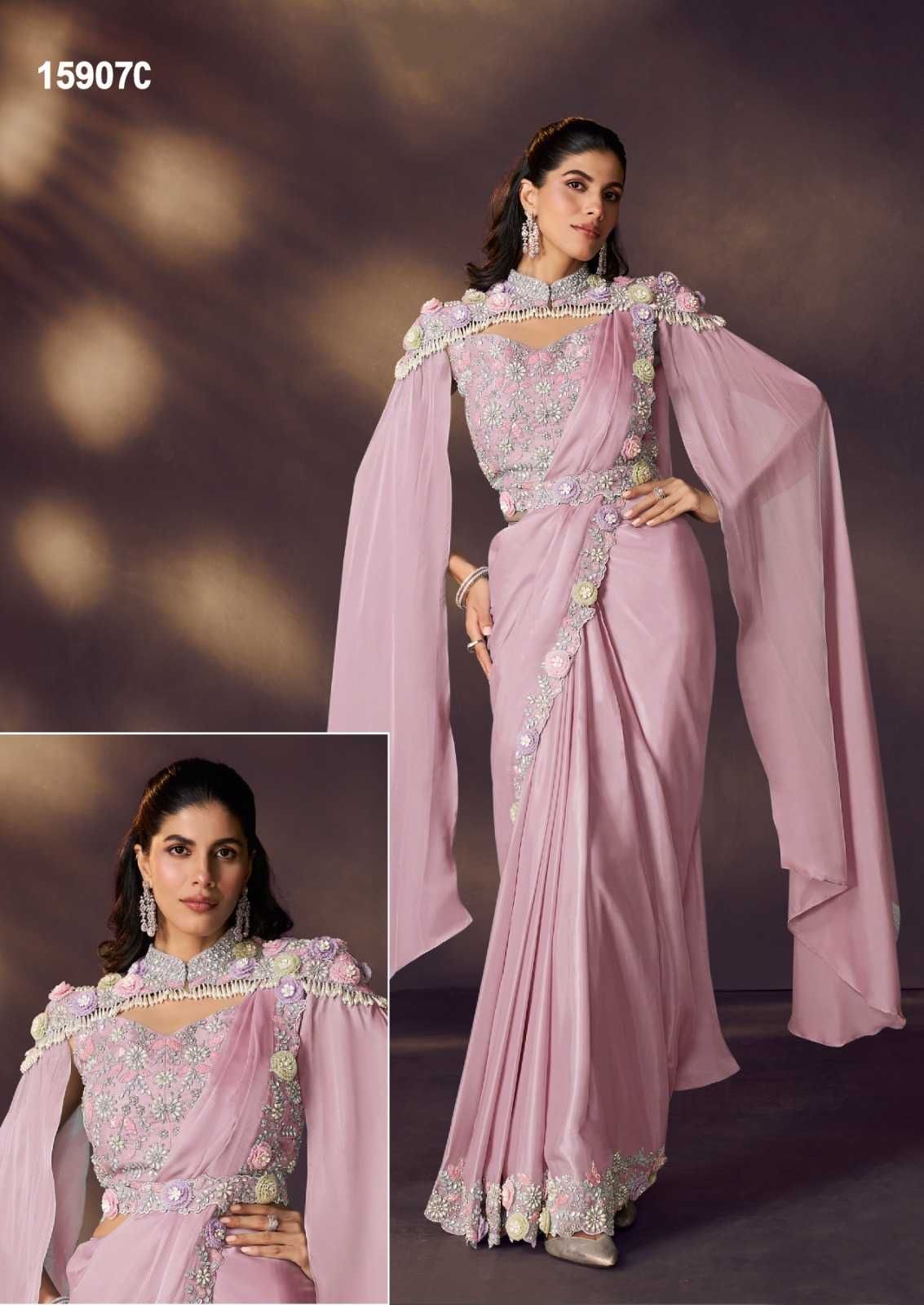 YNF Wholesale Tissue Silk Tissue Silk Saree  | Surat Manufacturer