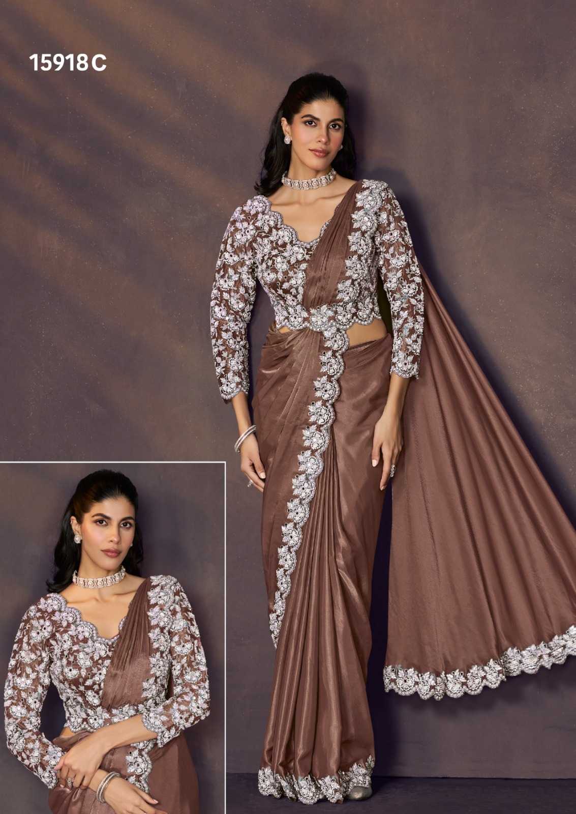 YNF Wholesale Tissue Silk Tissue Silk Saree  | Surat Manufacturer