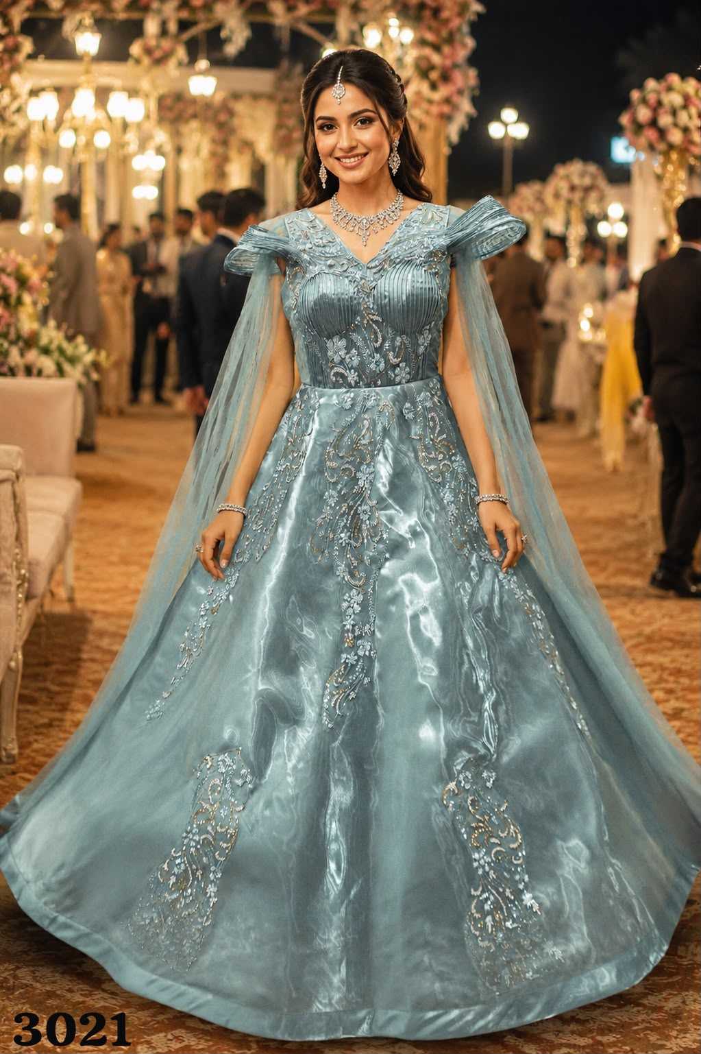 YNF Wholesale Jimmy Choo Designer Gowns  | Surat Manufacturer