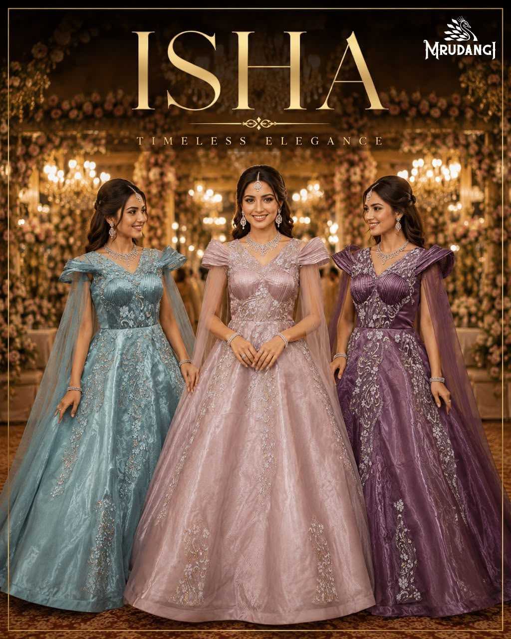 YNF Wholesale Jimmy Choo Designer Gowns  | Surat Manufacturer
