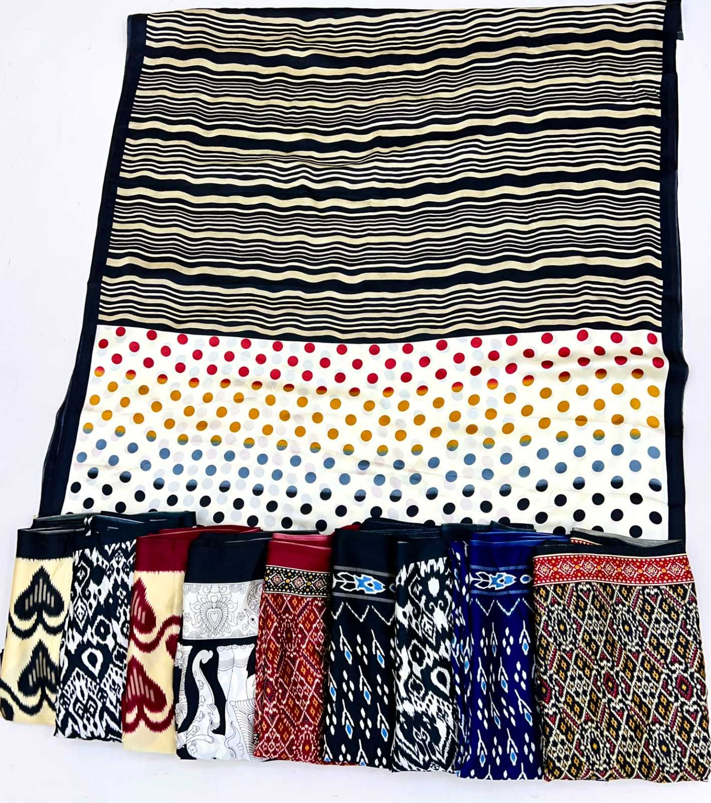 YNF Wholesale Crepe Printed Sarees  | Surat Manufacturer