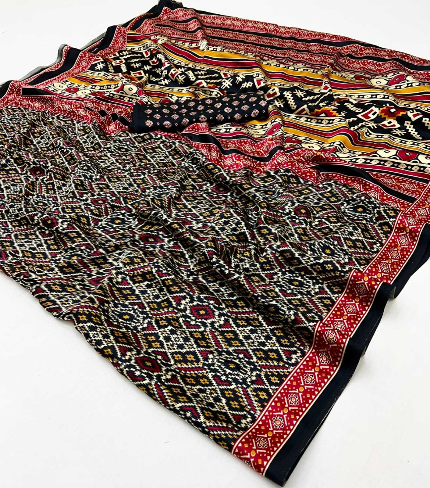 YNF Wholesale Crepe Printed Sarees  | Surat Manufacturer
