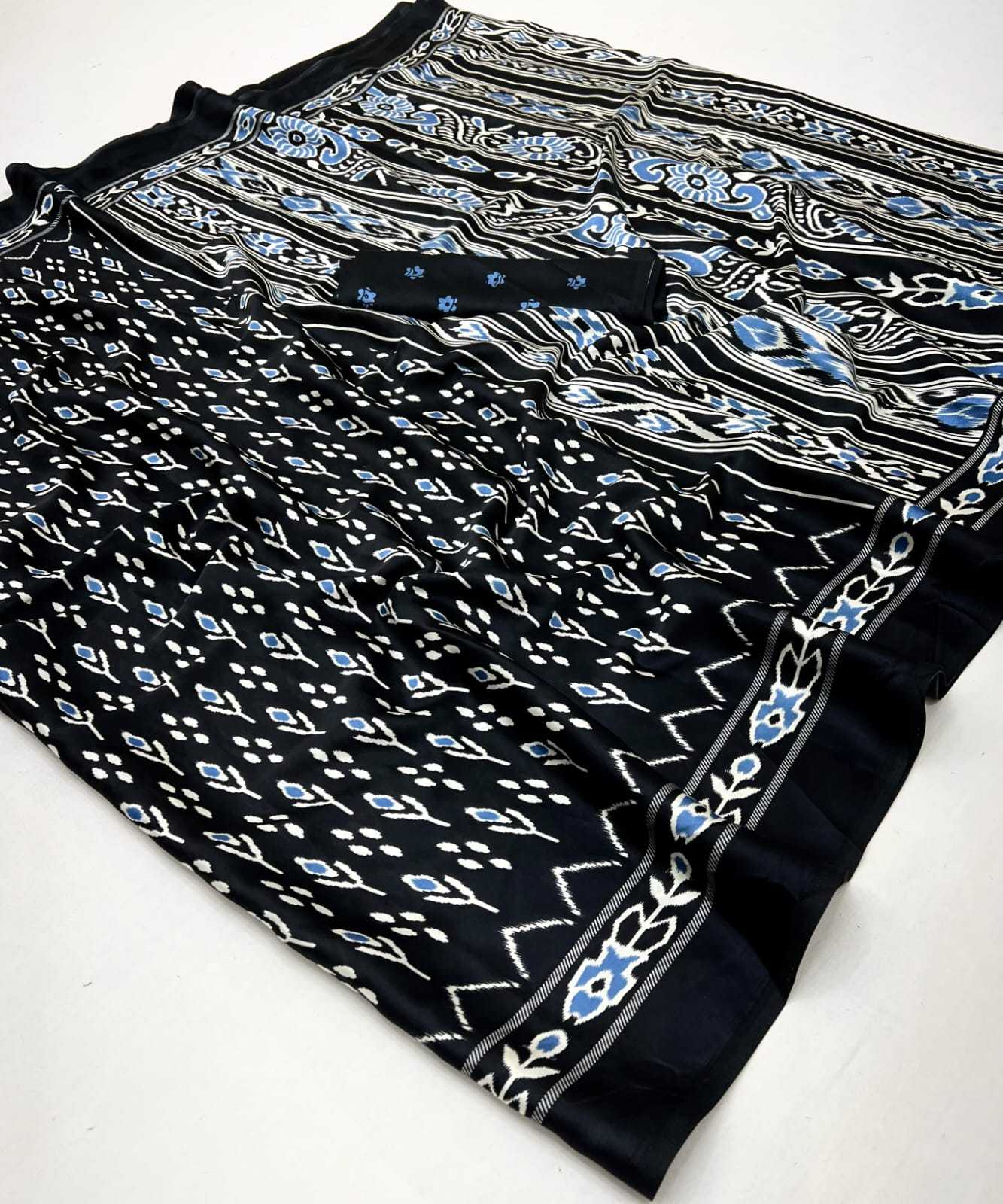 YNF Wholesale Crepe Printed Sarees  | Surat Manufacturer